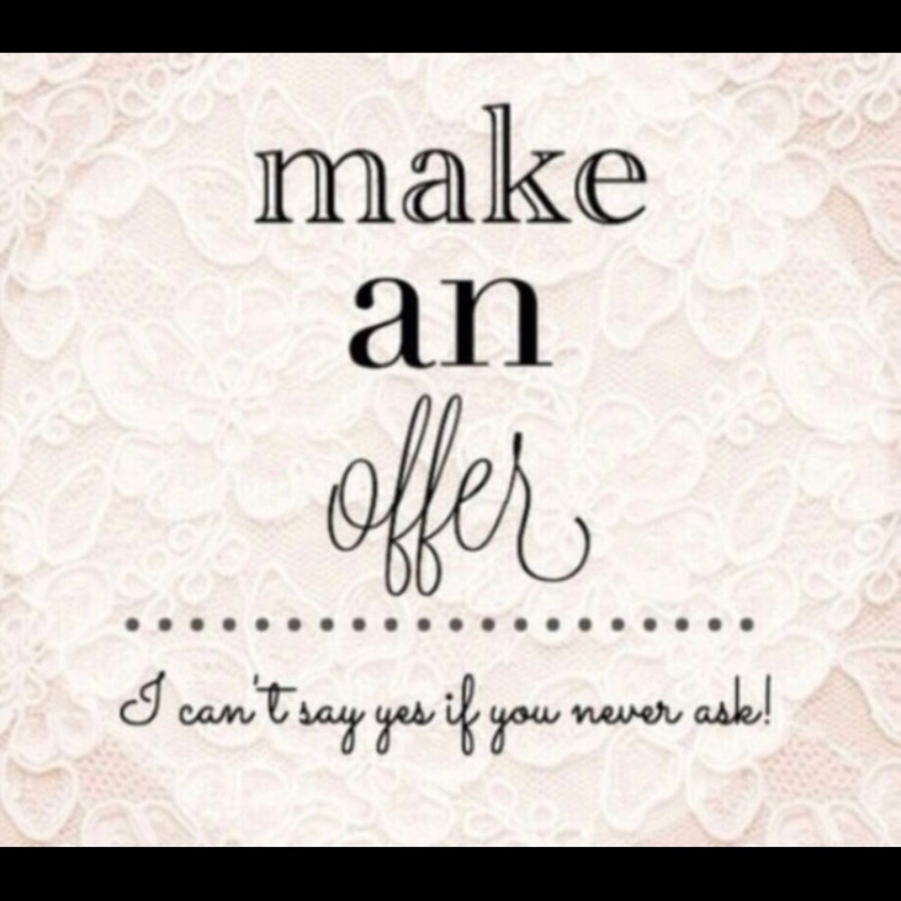 Make me an offer!
